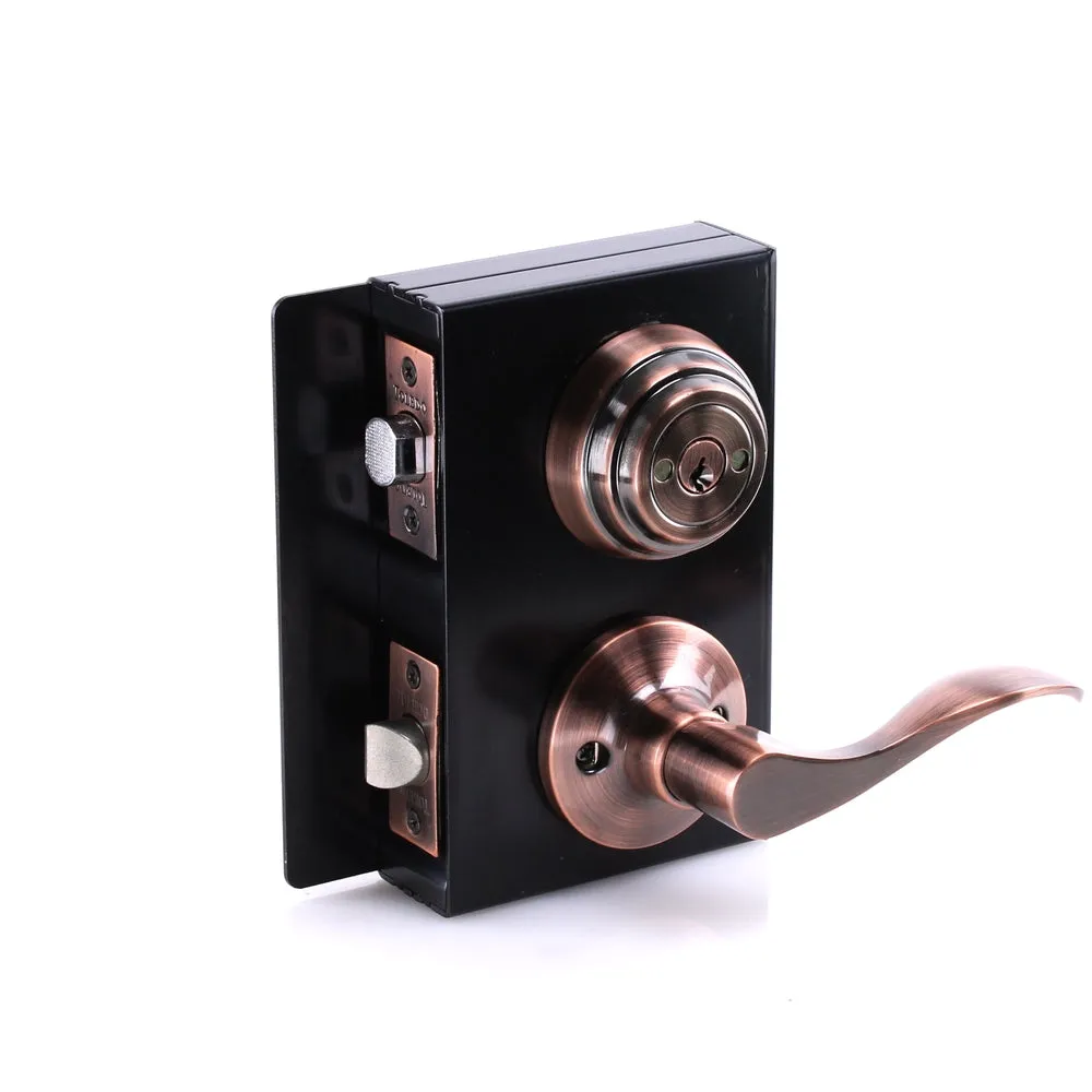 Double Deadbolt and Lever