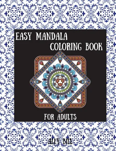 Easy Mandala Coloring Book