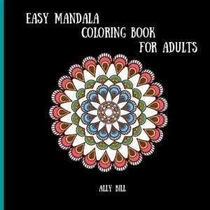 Easy Mandala Coloring Book