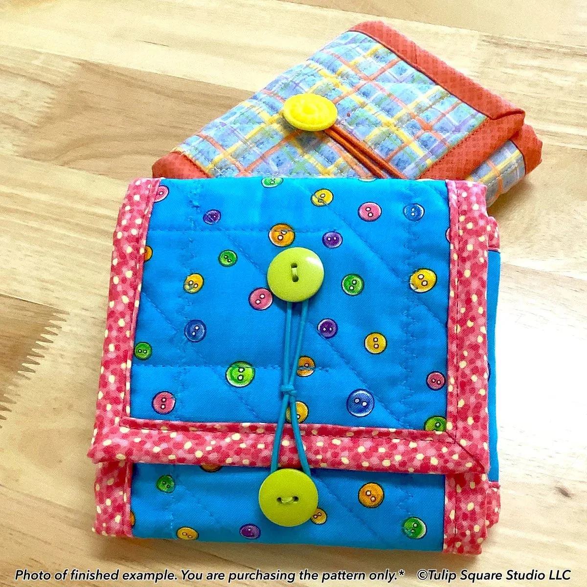 Flip Fold Sewing Kit Organizer Downloadable Pattern