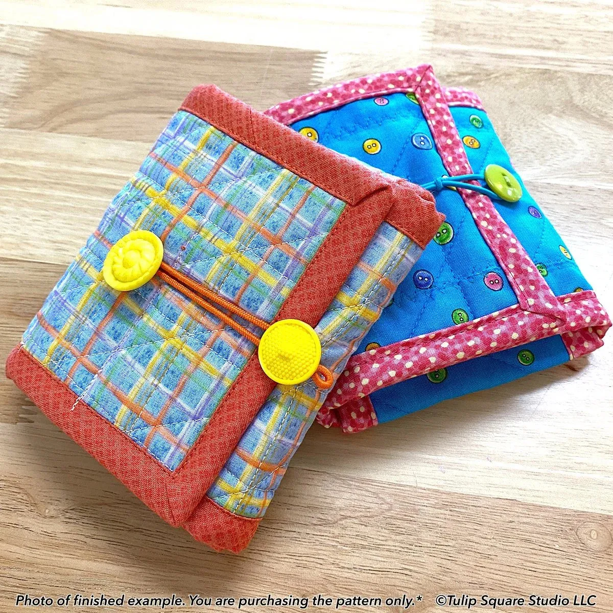 Flip Fold Sewing Kit Organizer Downloadable Pattern