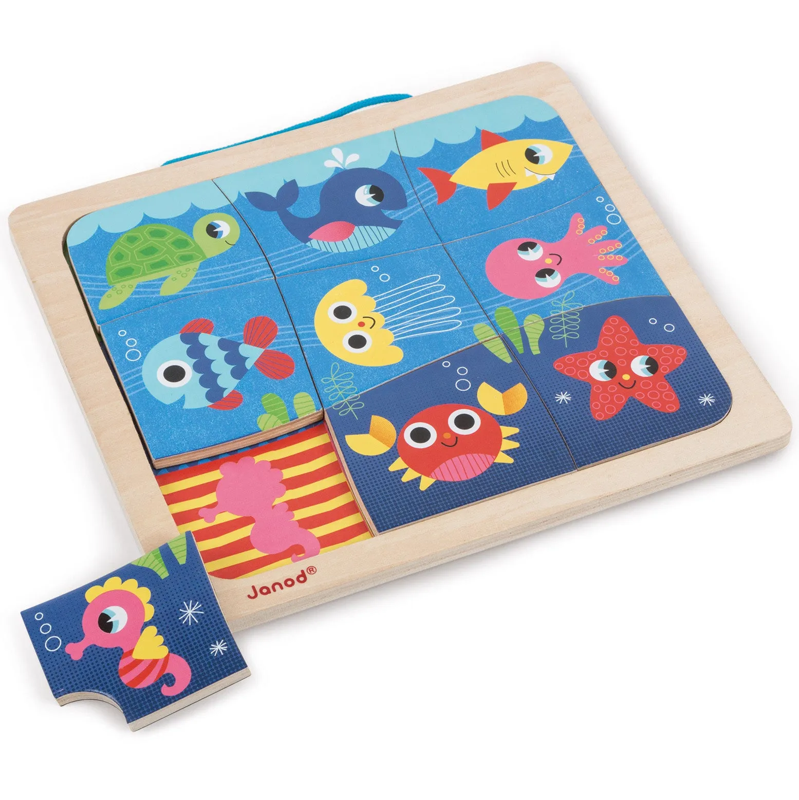 Janod Happy Fish Magnetic Puzzle