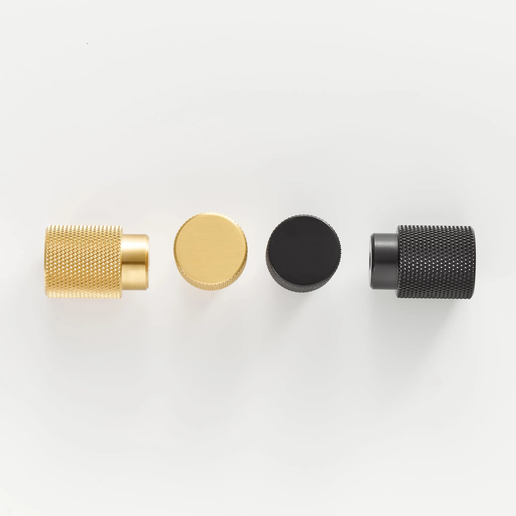 JAROD Solid Brass Knurled Knob