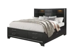 Jordyn Grey King Bed - Spacious Style