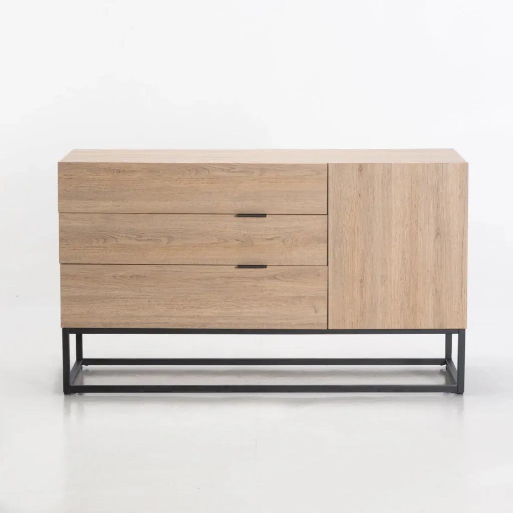 LODI 3 DRAWER 1 DOOR SIDEBOARD