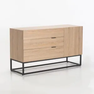 LODI 3 DRAWER 1 DOOR SIDEBOARD