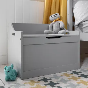 Lola Toy Box Toy Storage Organiser in Silk Grey