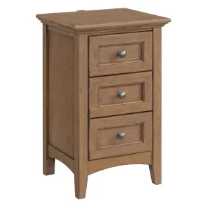 McKenzie Small 3 Drawer PEC Nightstand