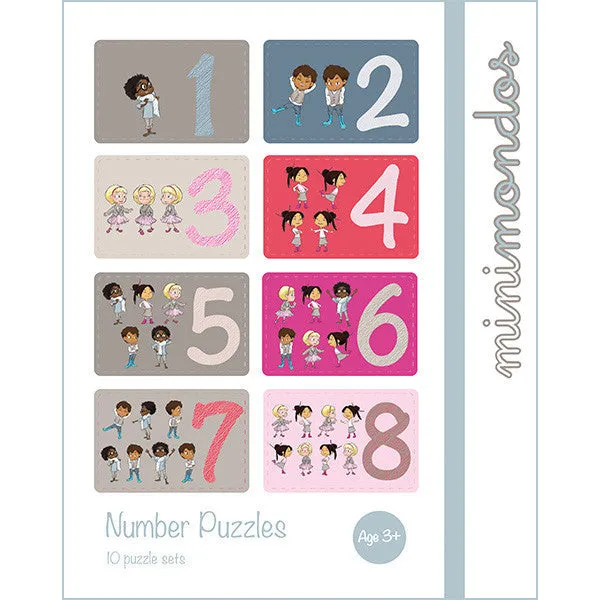 Minimondos Puzzle Sets - Numbers (30pcs)