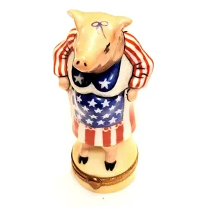 Ms Mama Pig America United States Patriotic