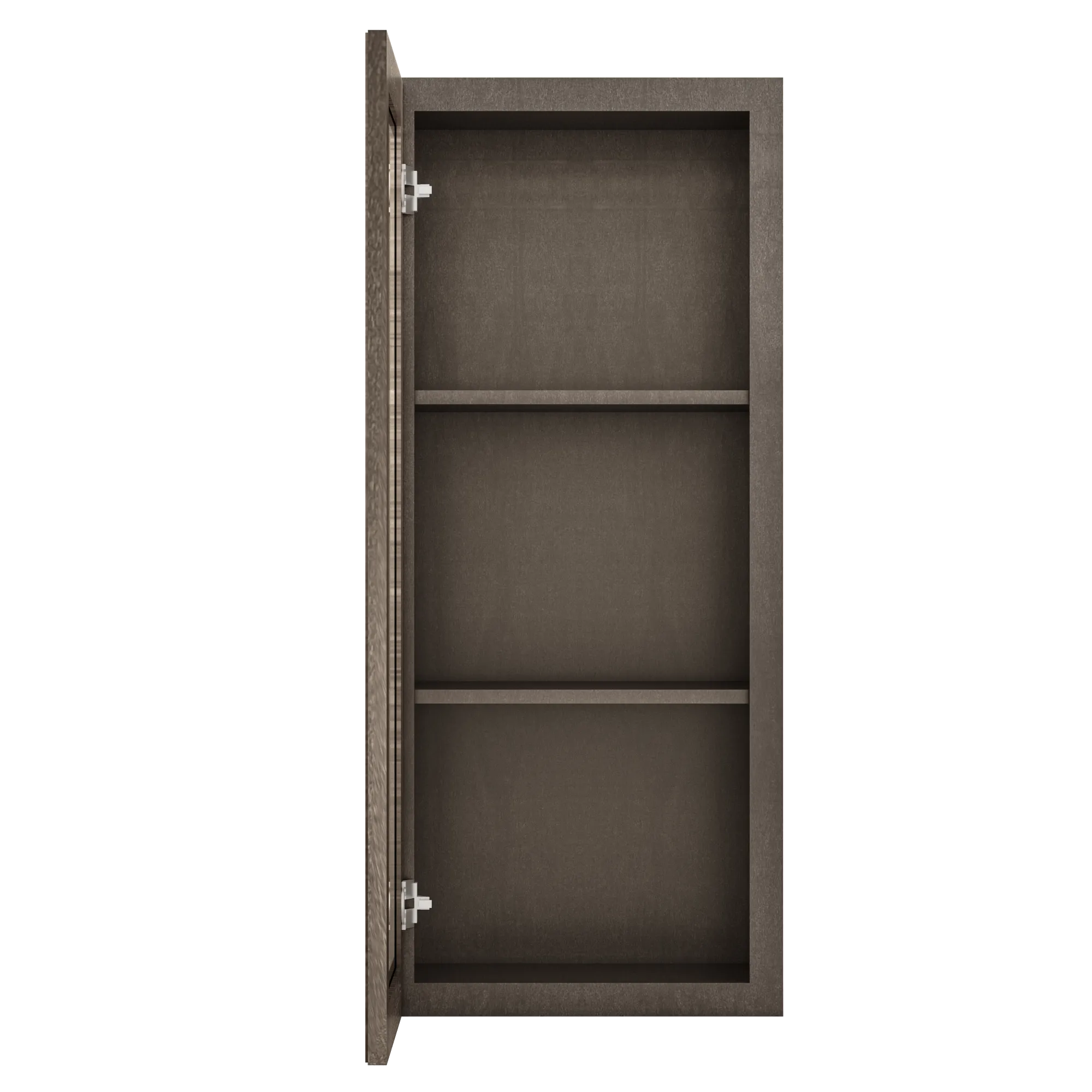 Mullion Door Wall Kitchen Cabinet WMD1842 Milan Slate 18 in. width 42 in. height 12 in. depth