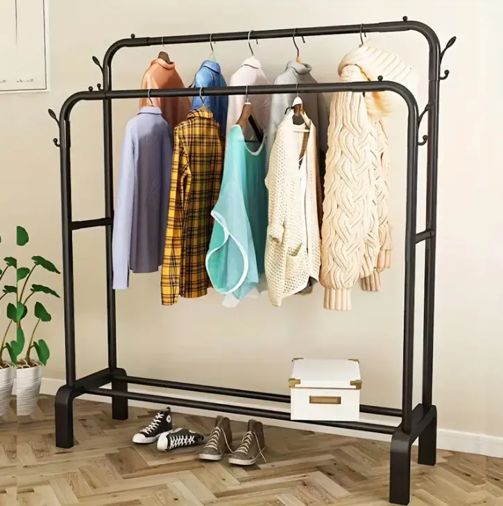 Multifunctional Drying Rack With Shoe Holder And Organizer