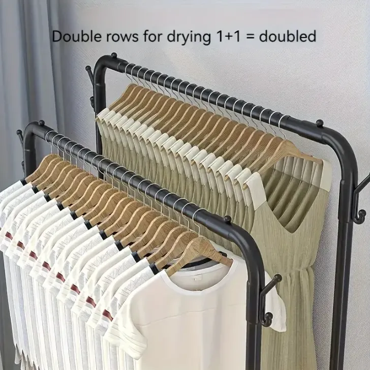 Multifunctional Drying Rack With Shoe Holder And Organizer