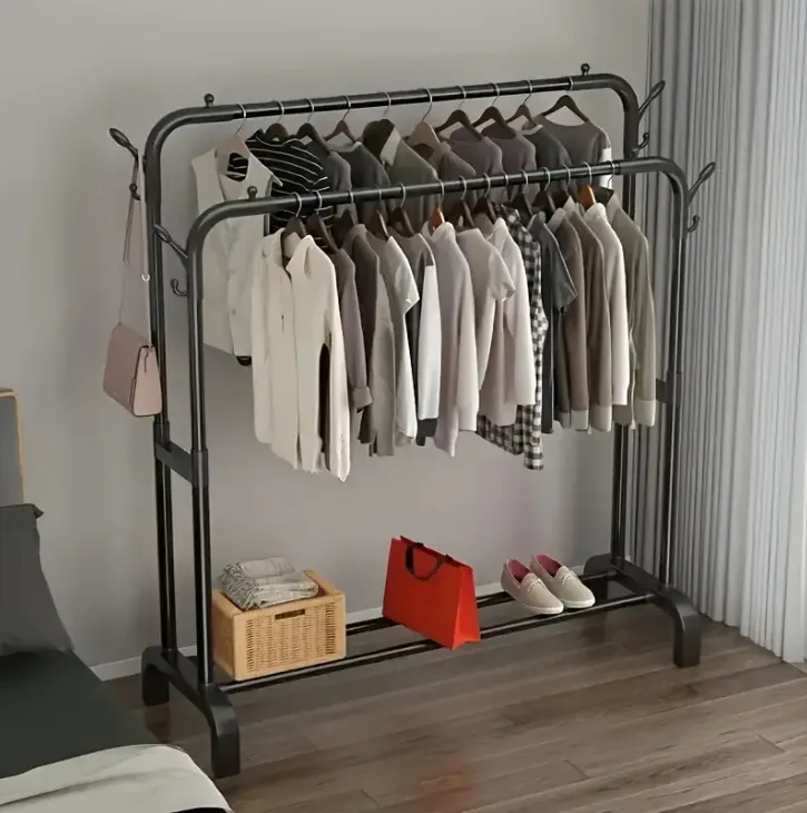 Multifunctional Drying Rack With Shoe Holder And Organizer