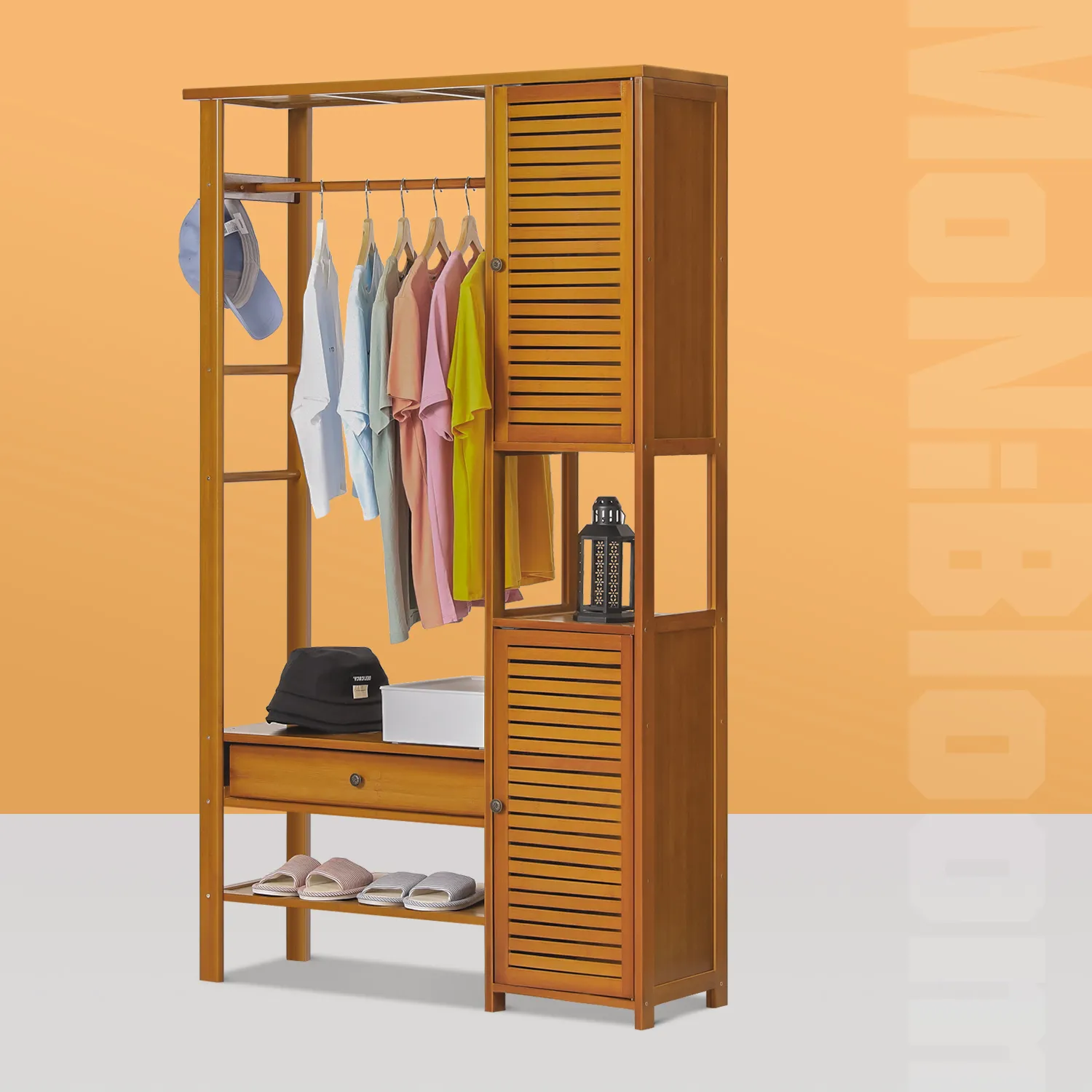 Multifunctional Garment Cabinet - Flat Top