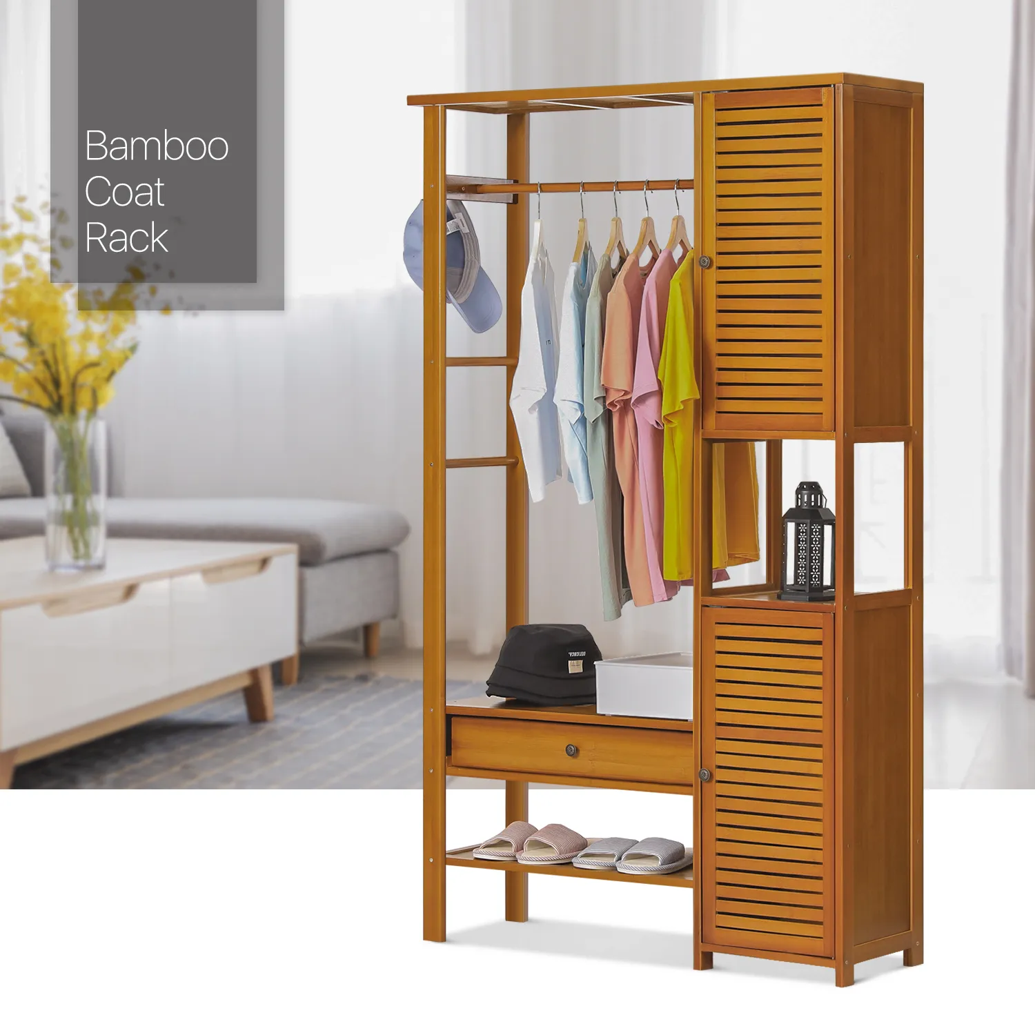 Multifunctional Garment Cabinet - Flat Top