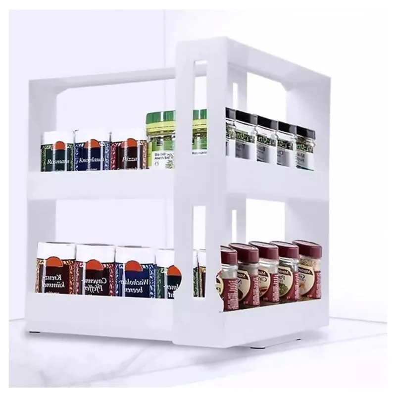 Multifunctional Rotating Spice Rack