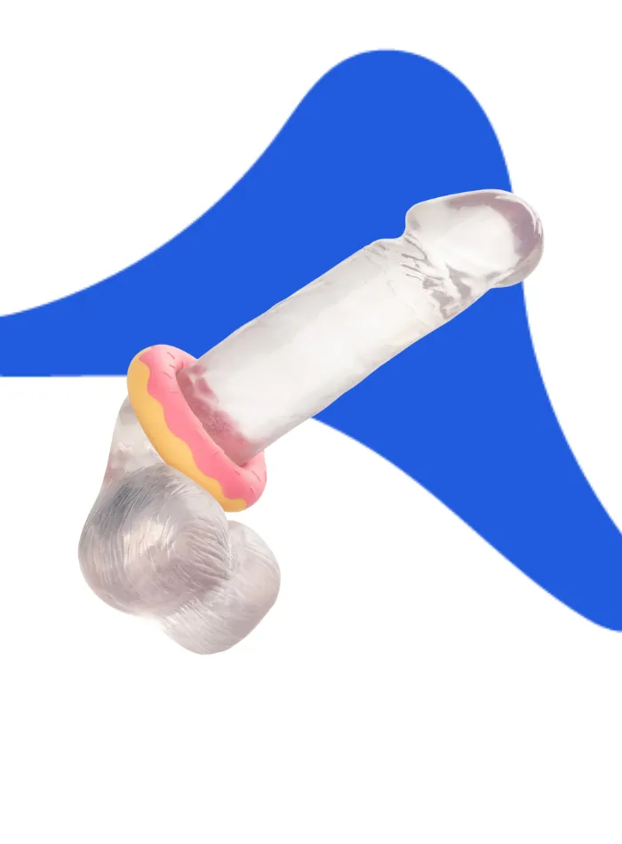 Naughty Bits DICKIN' DONUTS Silicone Donut Cock Ring