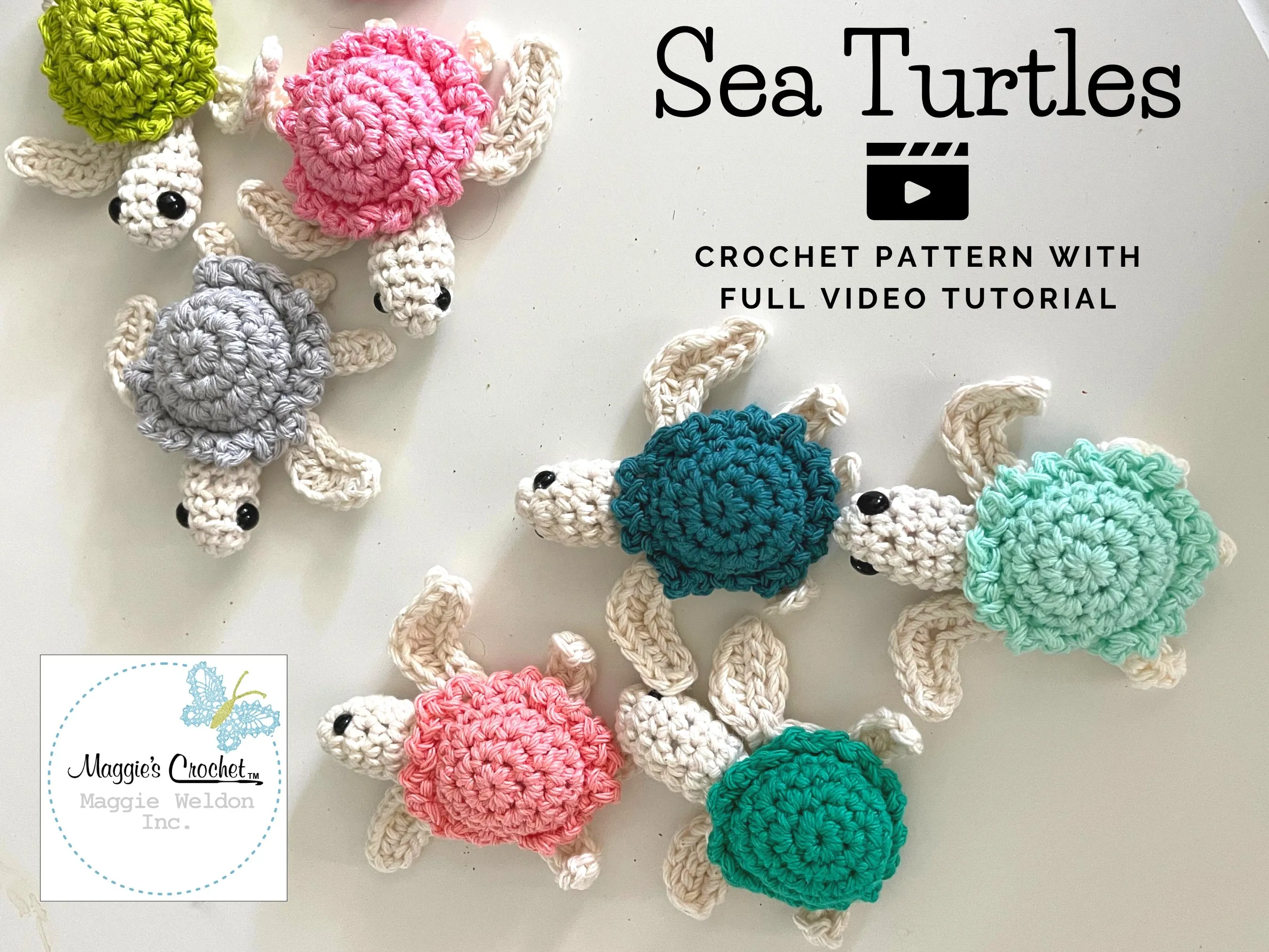 NEW Sea Turtles Crochet Pattern