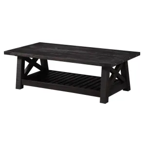 Oak Park Cross Bar Coffee Table