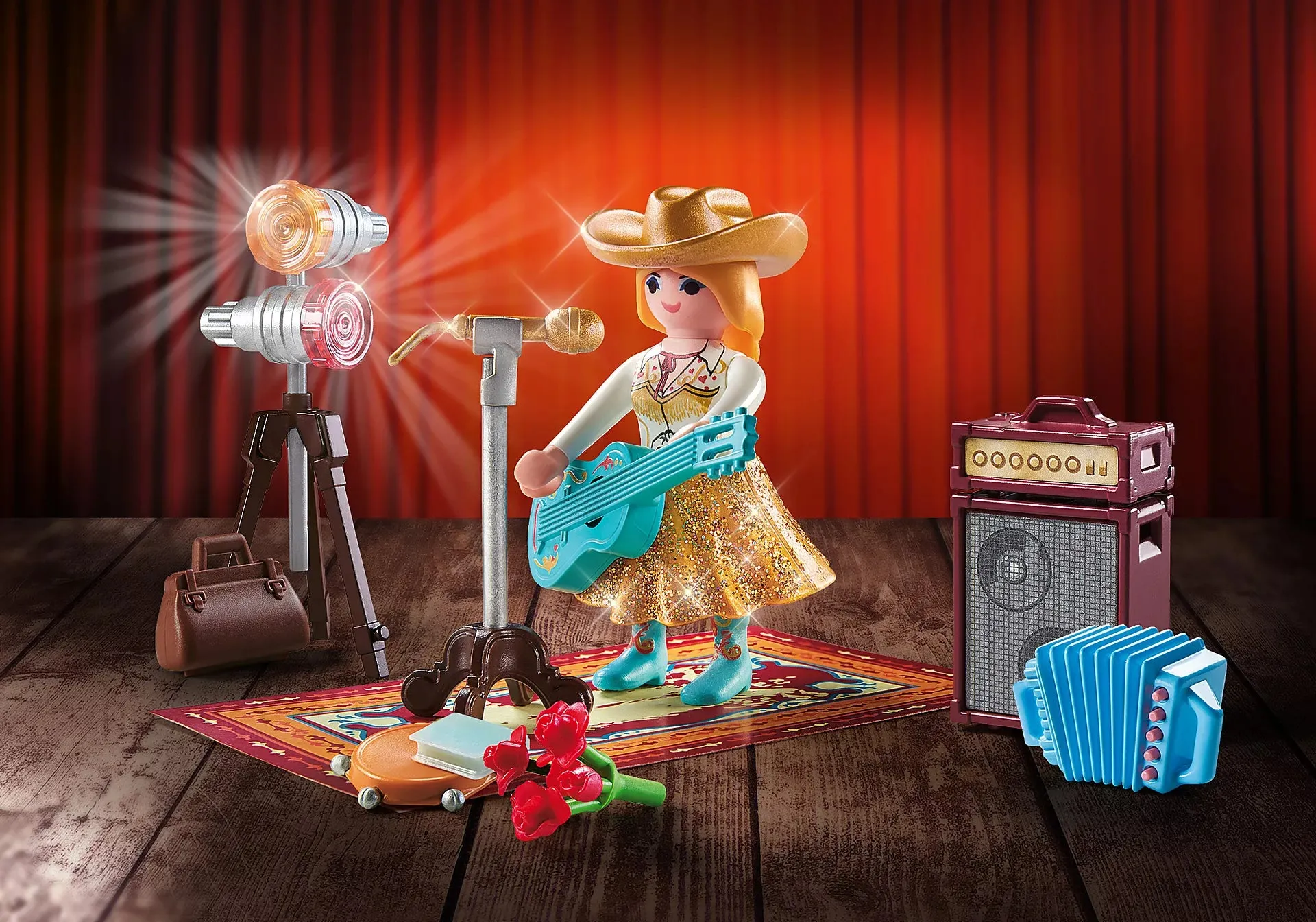 Playmobil Family Fun: Country Singer Gift Set 71184