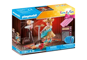 Playmobil Family Fun: Country Singer Gift Set 71184