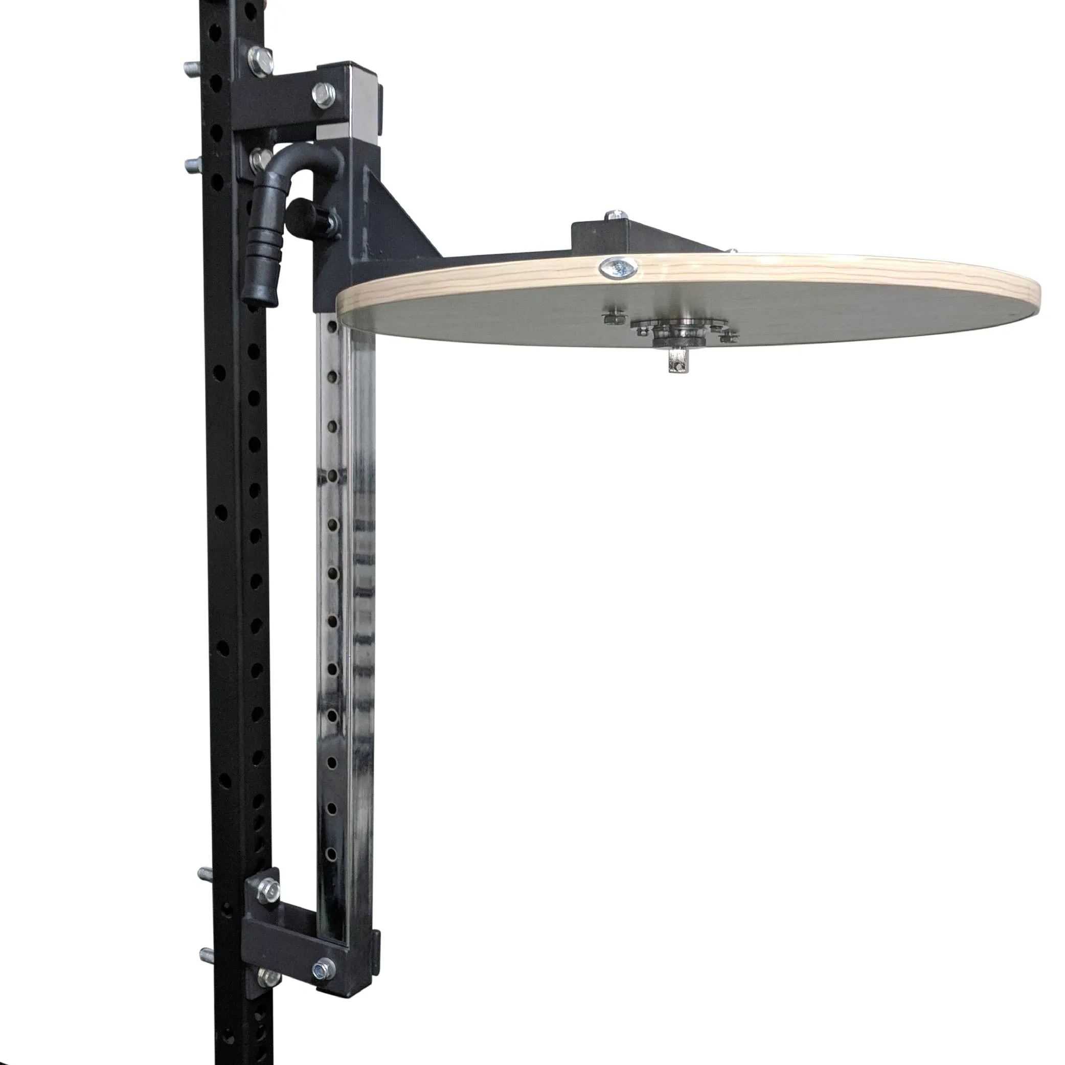 Power Rack Mounted Adjustable Speed Bag Platform