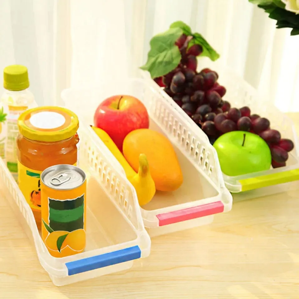 REFRIGERATOR STORAGE BASKET