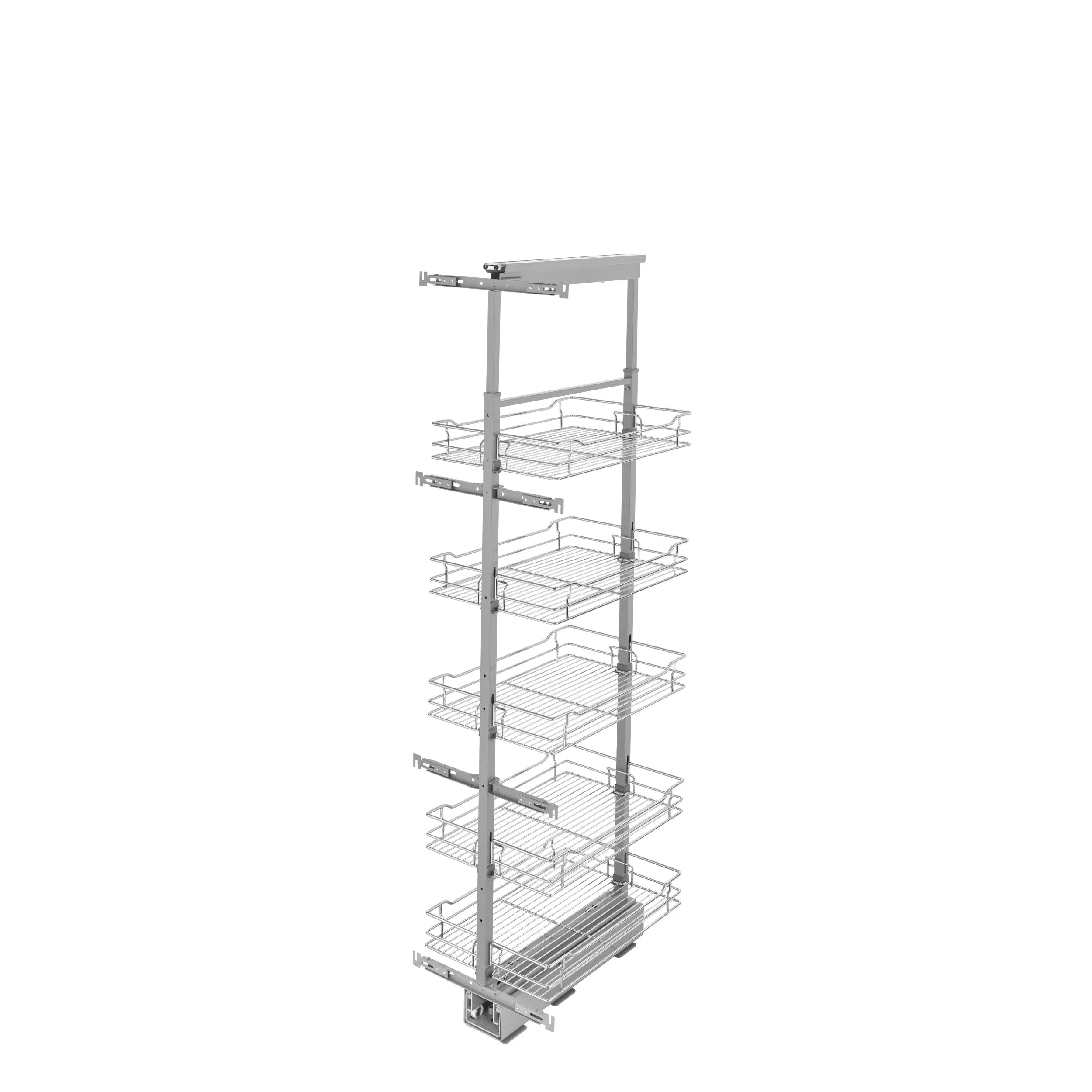 Rev-A-Shelf / 5758-14-CR-1 / Adjustable Pantry System for Tall Pantry Cabinets