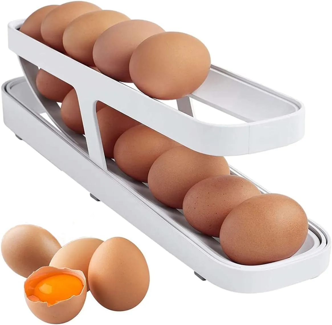 Rolling Fridge Egg Organizer Ab-14