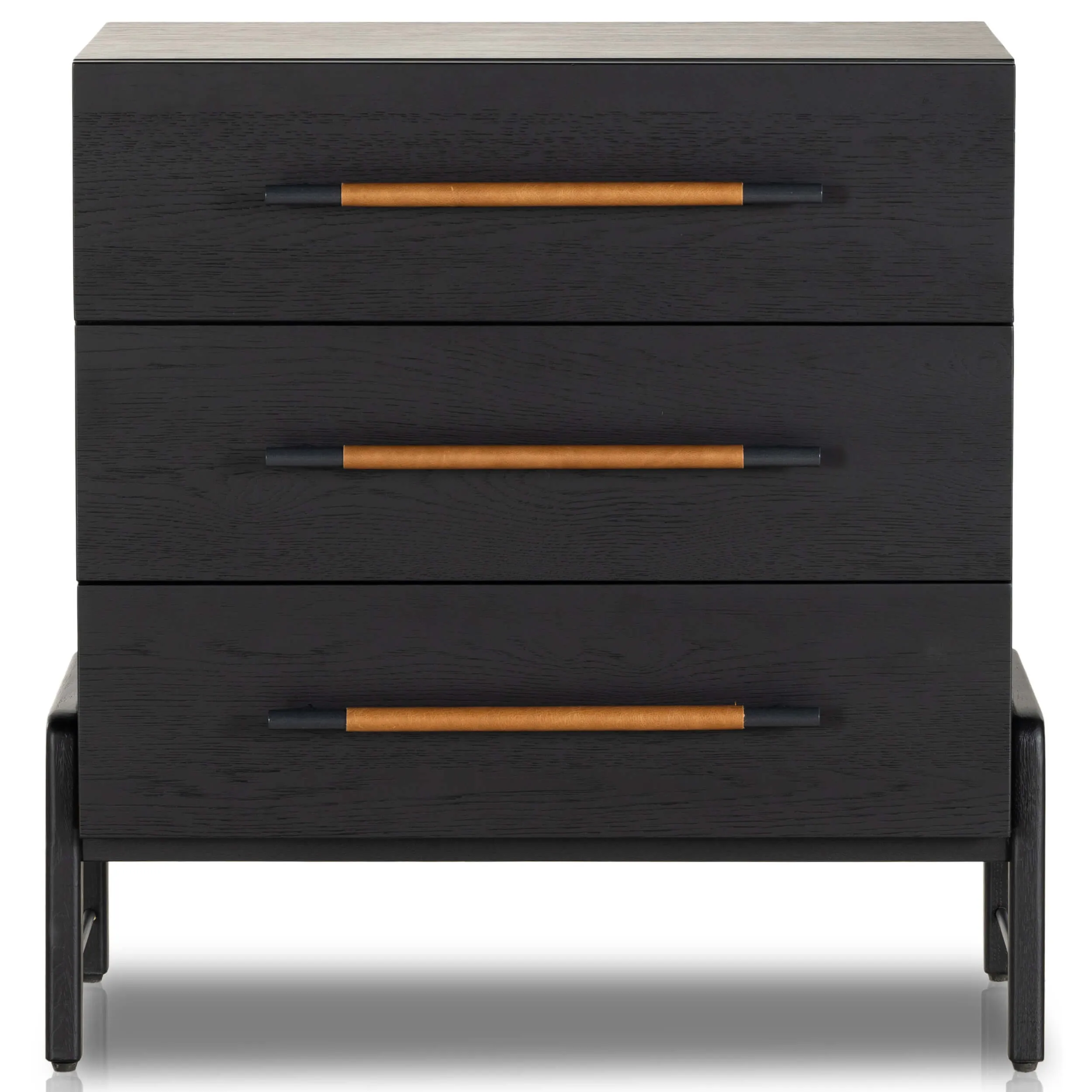 Rosedale 3 Drawer Dresser, Ebony Oak