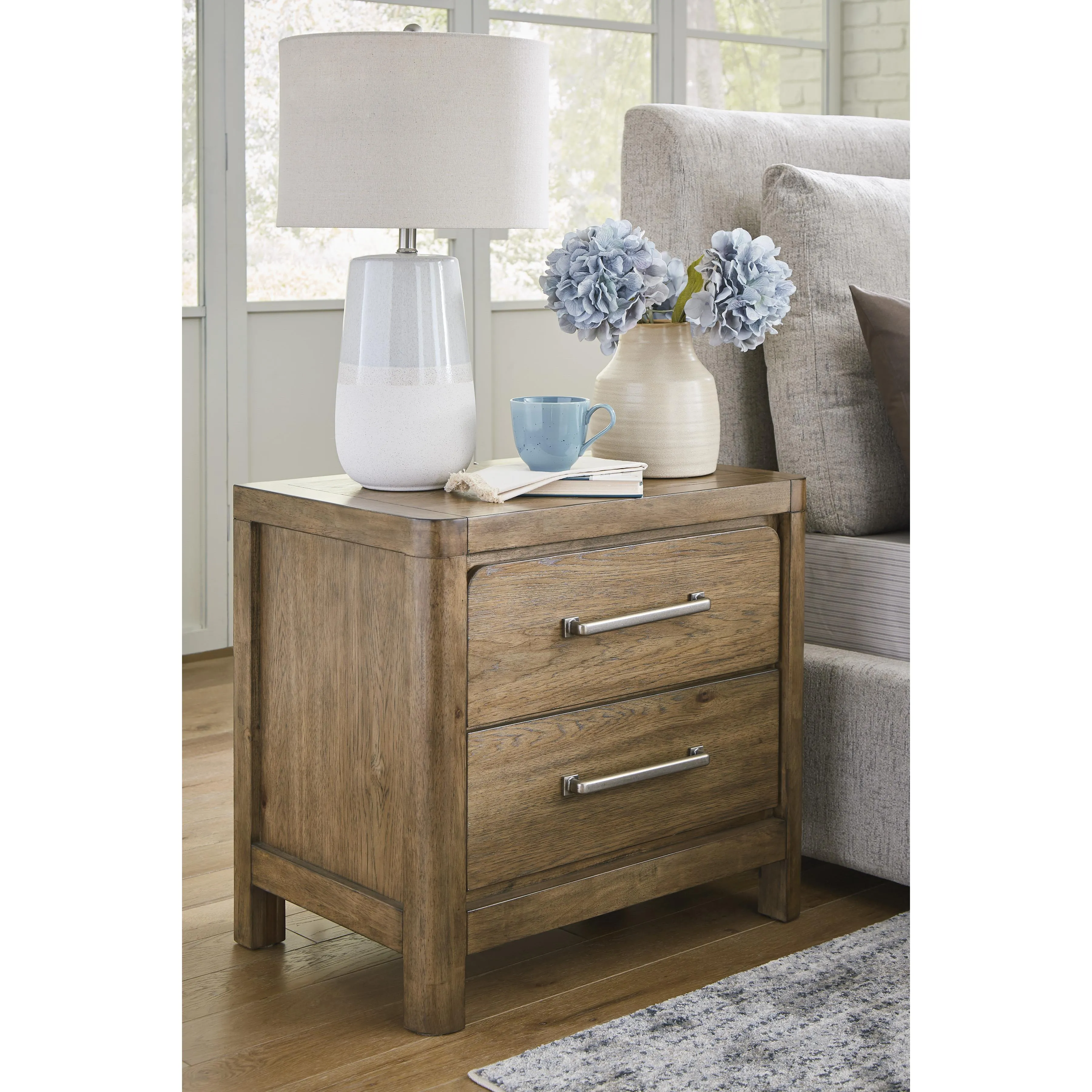 Signature Design by Ashley Cabalynn 2-Drawer Nightstand B974-92