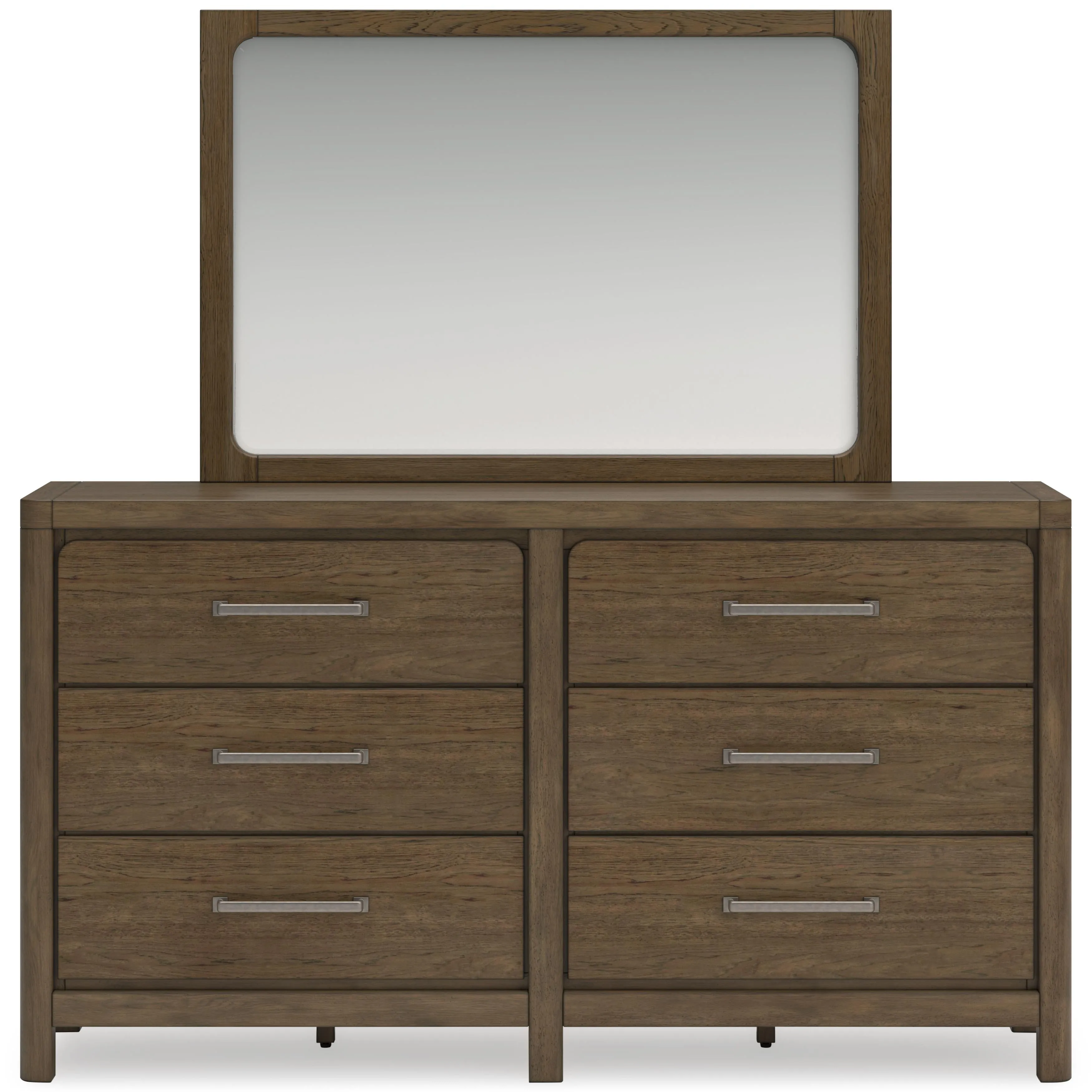 Signature Design by Ashley Cabalynn 6-Drawer Dresser with Mirror B974-31/B974-36