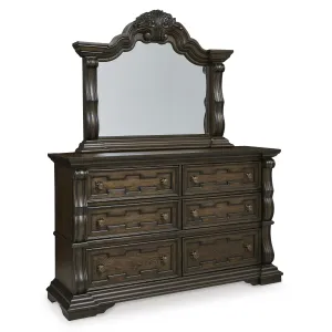 Signature Design by Ashley Maylee 6-Drawer Dresser with Mirror B947-31/B947-36