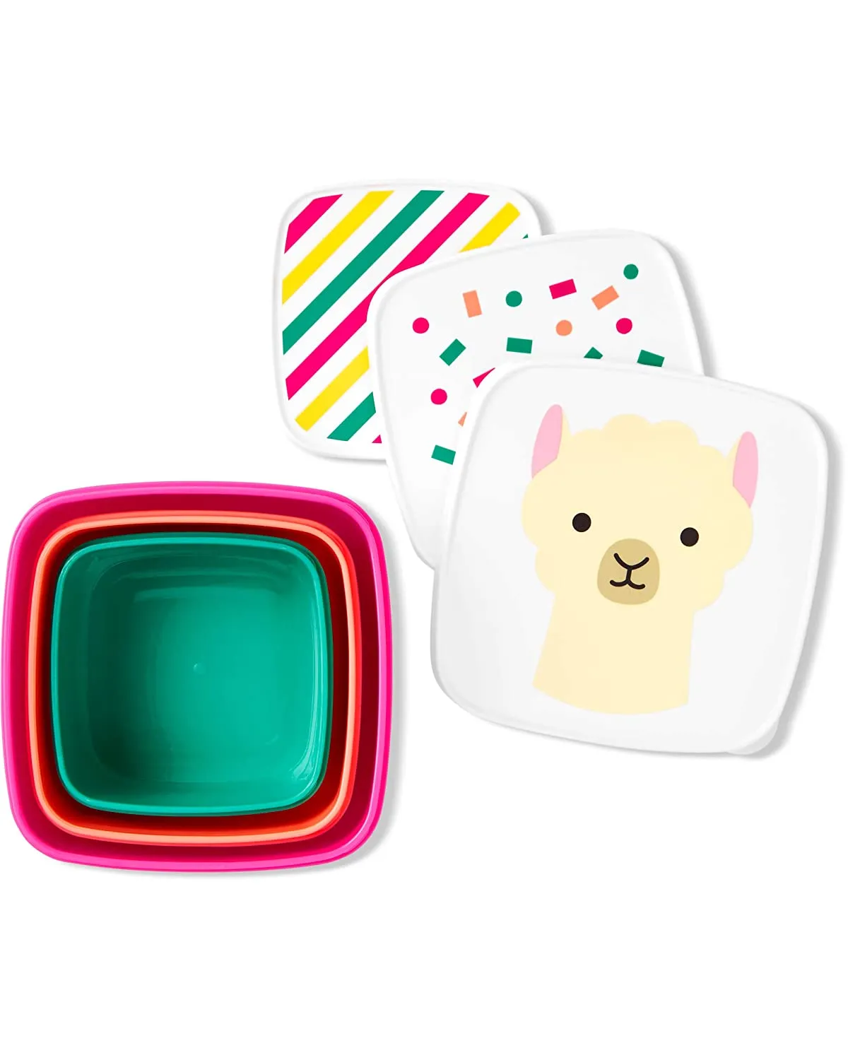 Skip Hop Zoo Snack Box Set- Llama