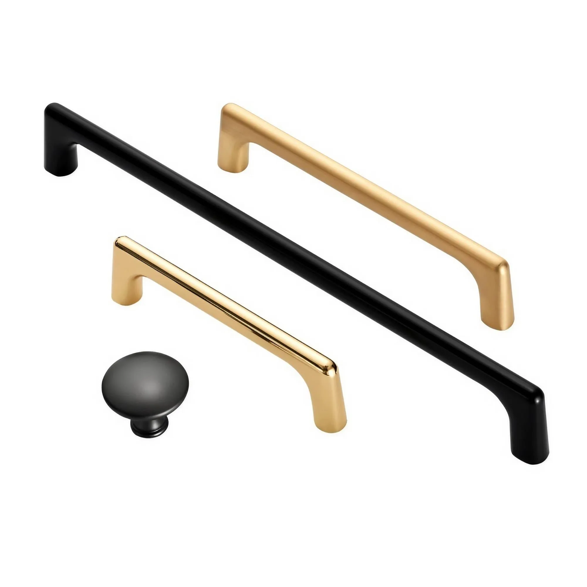 Sleek Drawer Pulls and Knobs Simple Cabinet Handles