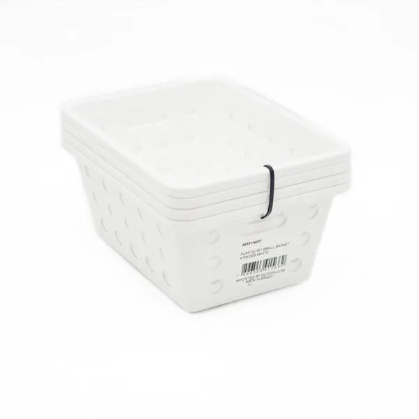 STORAGE BASKET 4 PIECE SET Small, Large and 2 piece X-Large Sizes COZA