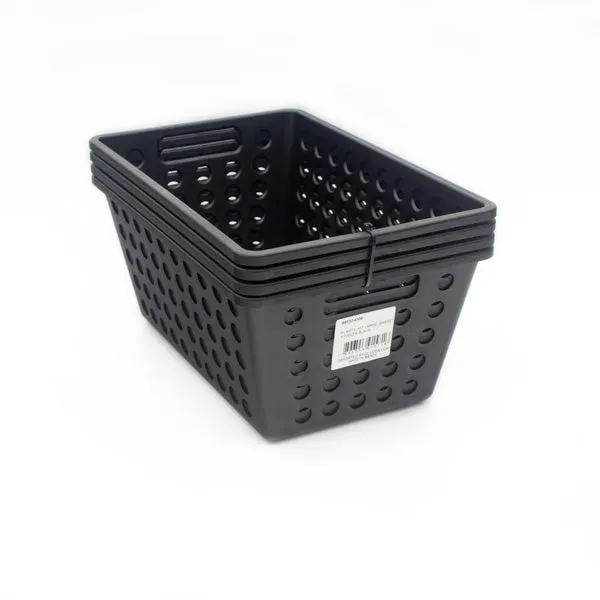 STORAGE BASKET 4 PIECE SET Small, Large and 2 piece X-Large Sizes COZA