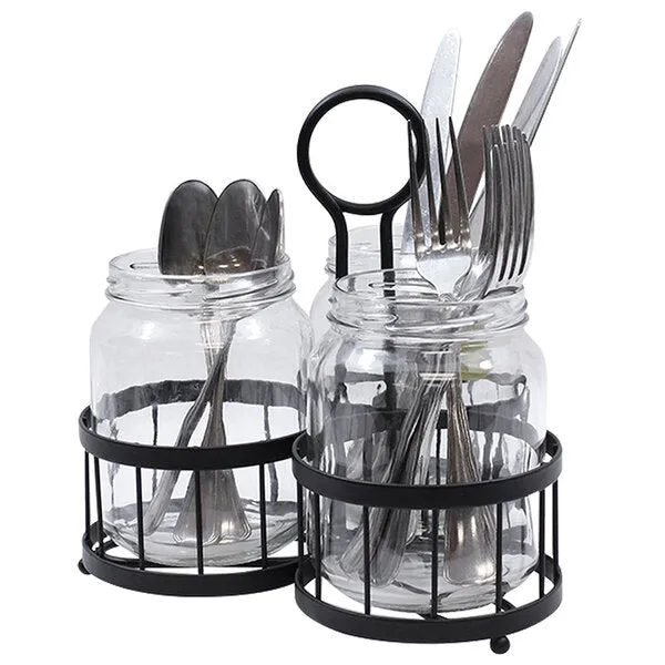 TABLECRAFT CASH & CARRY MERENDA COLLECTION CUTLERY HOLDER