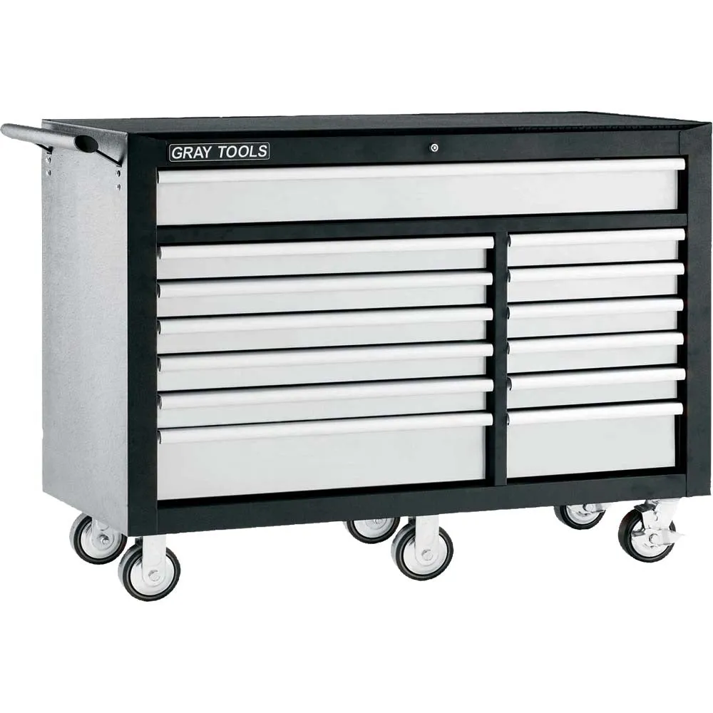 Tool Box - Gray Tools 13 Drawer Roller Cabinet - Marquis Series Tool Box, 99113SB