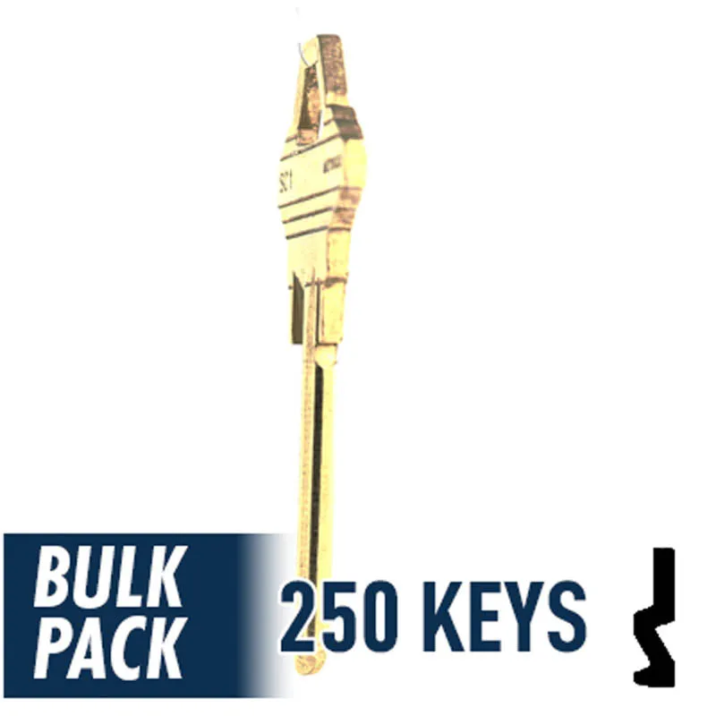 Uncut Key Blank | Schlage | SC1 - 250 Pack