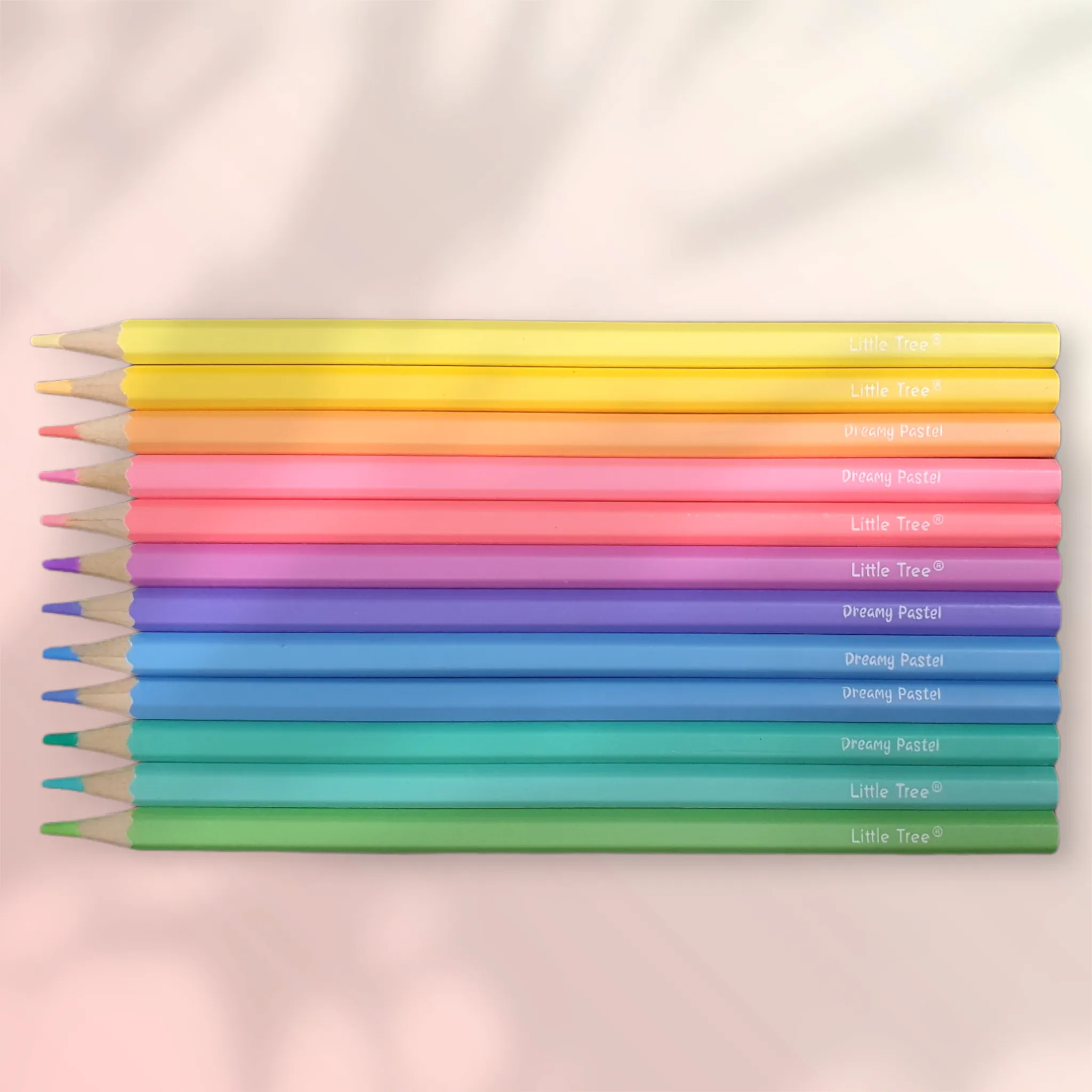 Unicorn Pastel Colour Pencils - Set of 12