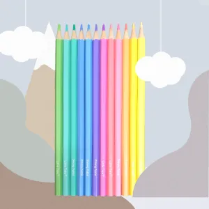 Unicorn Pastel Colour Pencils - Set of 12