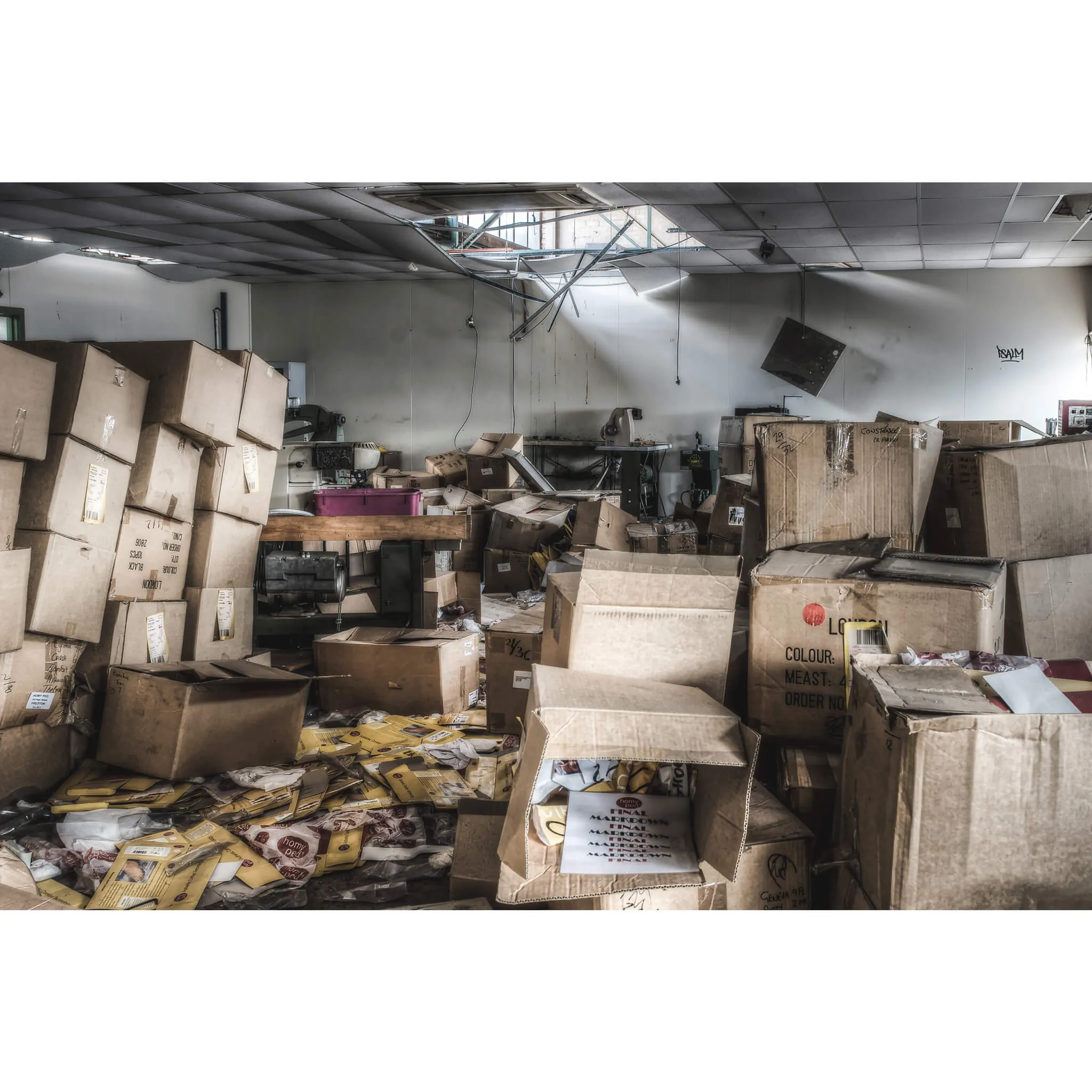 Upstairs Workshop | Abandoned Shoe Factory