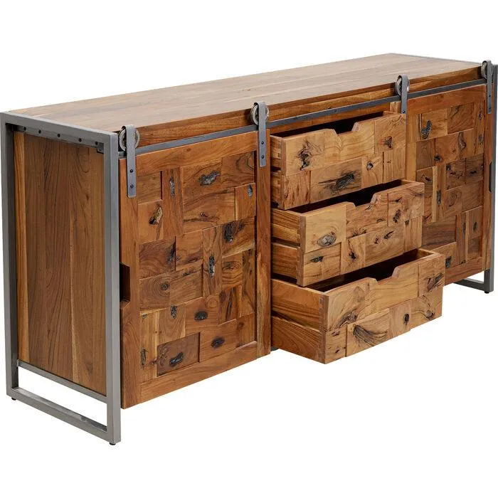 Vancouver Wood/Metal Sideboard