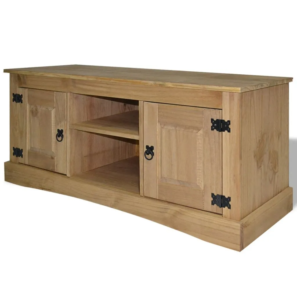 vidaXL TV Cabinet Mexican Pine Corona Range 120x40x52 cm