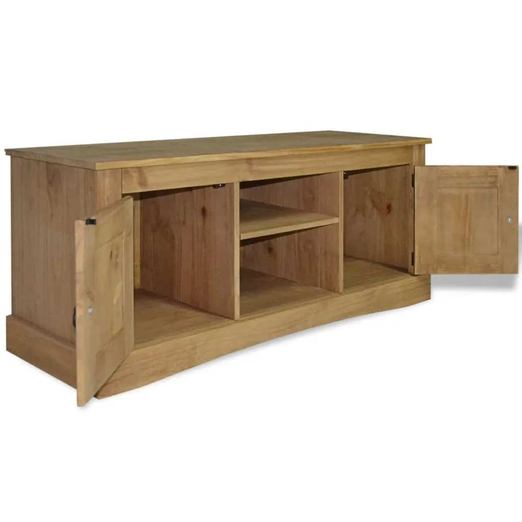 vidaXL TV Cabinet Mexican Pine Corona Range 120x40x52 cm