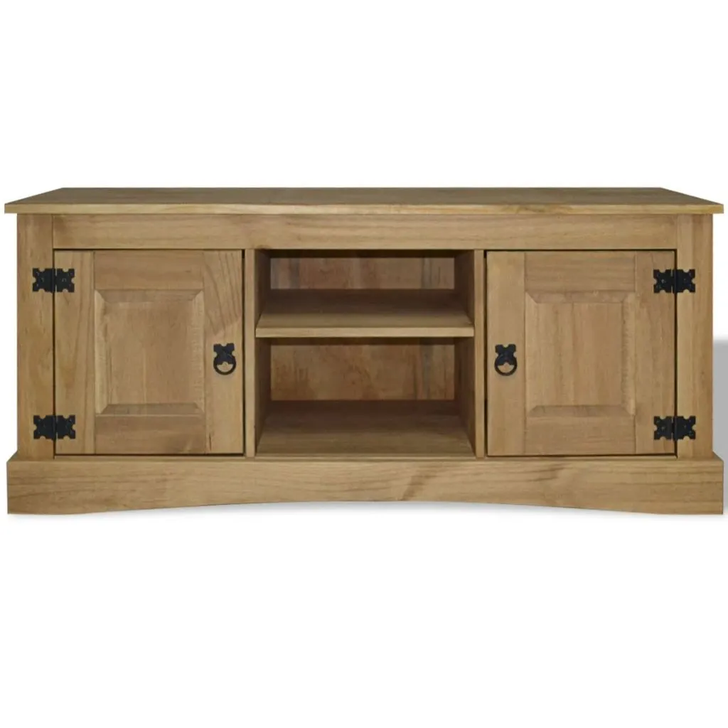 vidaXL TV Cabinet Mexican Pine Corona Range 120x40x52 cm