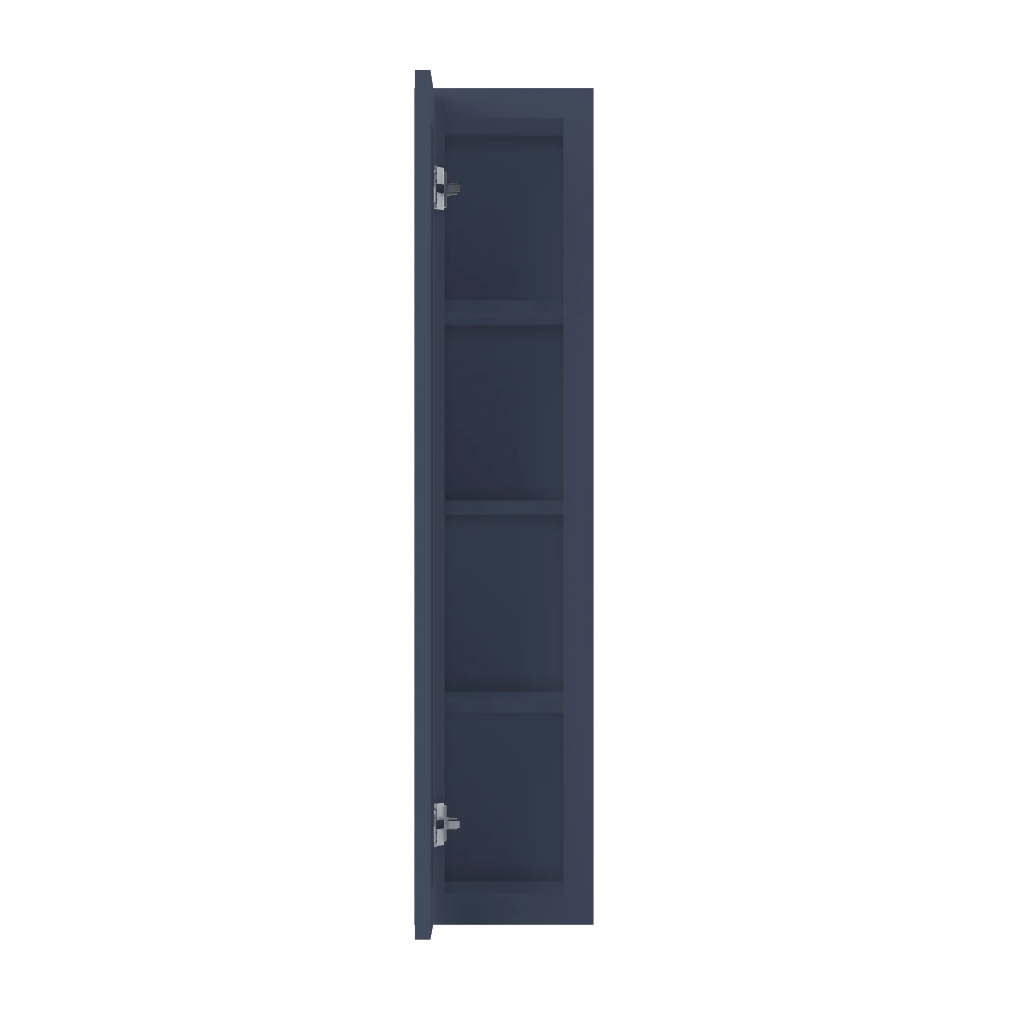 Wall Kitchen Cabinet W0942 Danbury Blue LessCare 9 in. width 42 in. height 12 in. depth