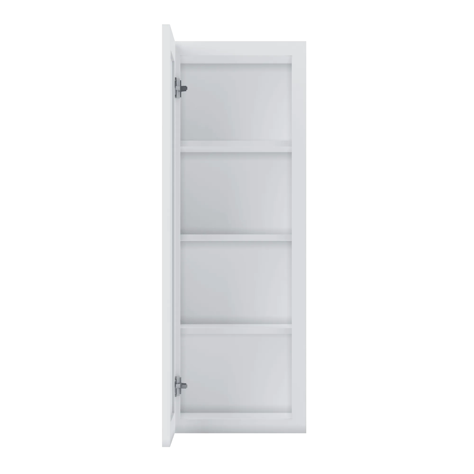 Wall Kitchen Cabinet W1542 Alpina White LessCare 15 in. width 42 in. height 12 in. depth